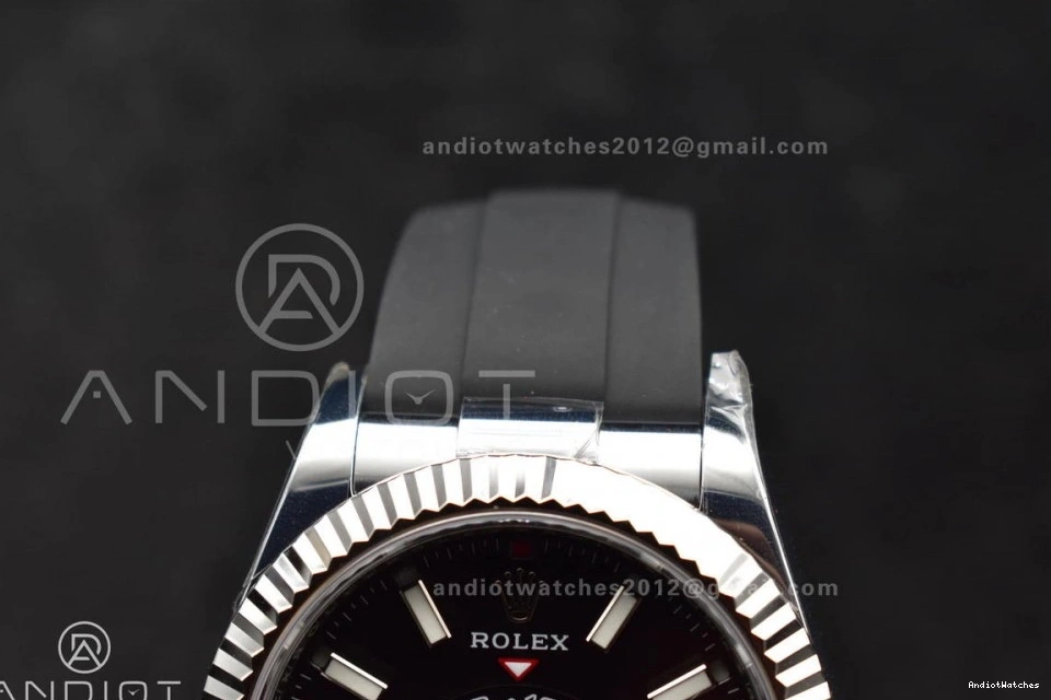 A23J ZF WrinkleFree (Gain Edition Best Dial Weight) on SS Black 336239 1:1 Oysterflex Strap Sky-Dweller 1106 1110